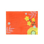 Spring Flowers Collection, Handpainted Cotton Placemats, Set of 4