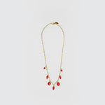Red Corals Short Necklace