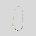Agathe, Nacar and Pearls Short Necklace