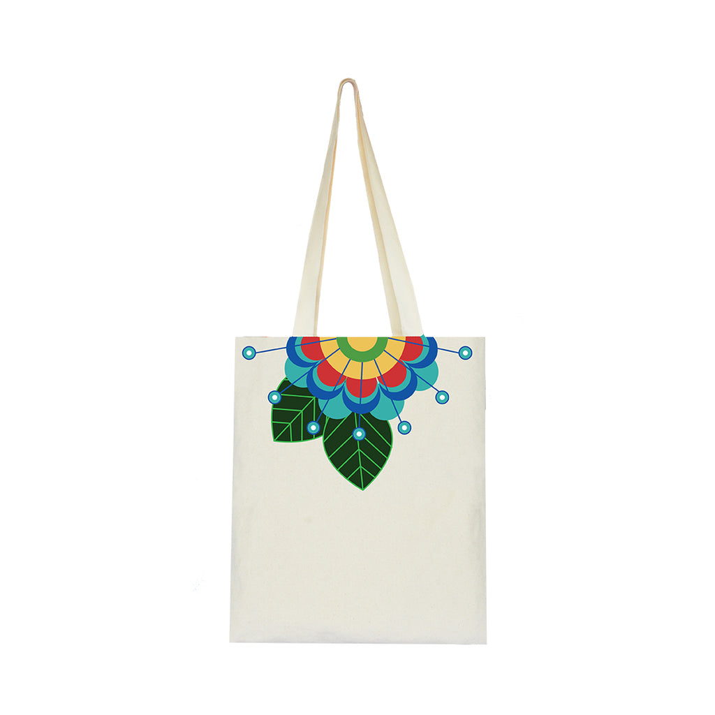 Floral Collection, Handpainted Tote Bag