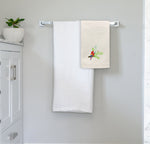 Guara Collection, Handpainted Linen Towel, Set of two