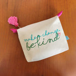 Be Kind Collection, Handpainted Makeup Bag