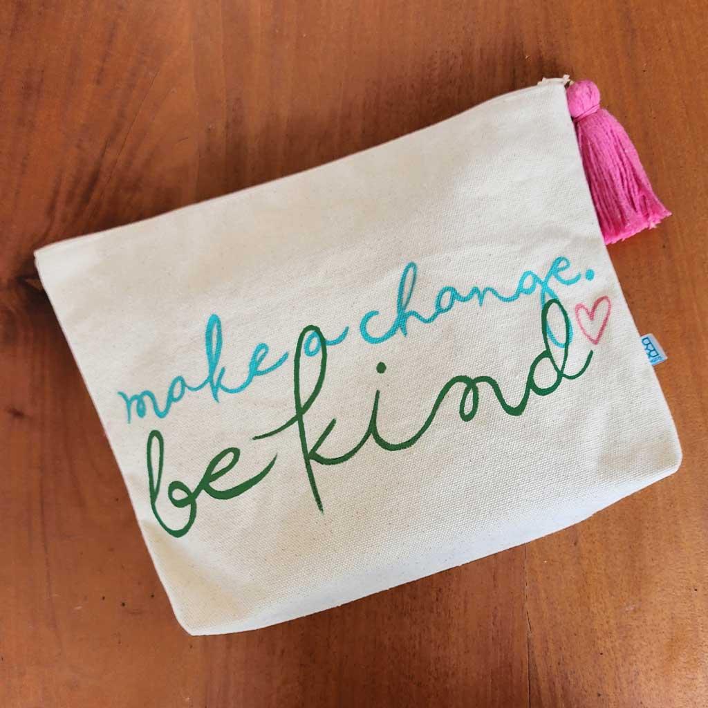 Be Kind Collection, Handpainted Travel Bag