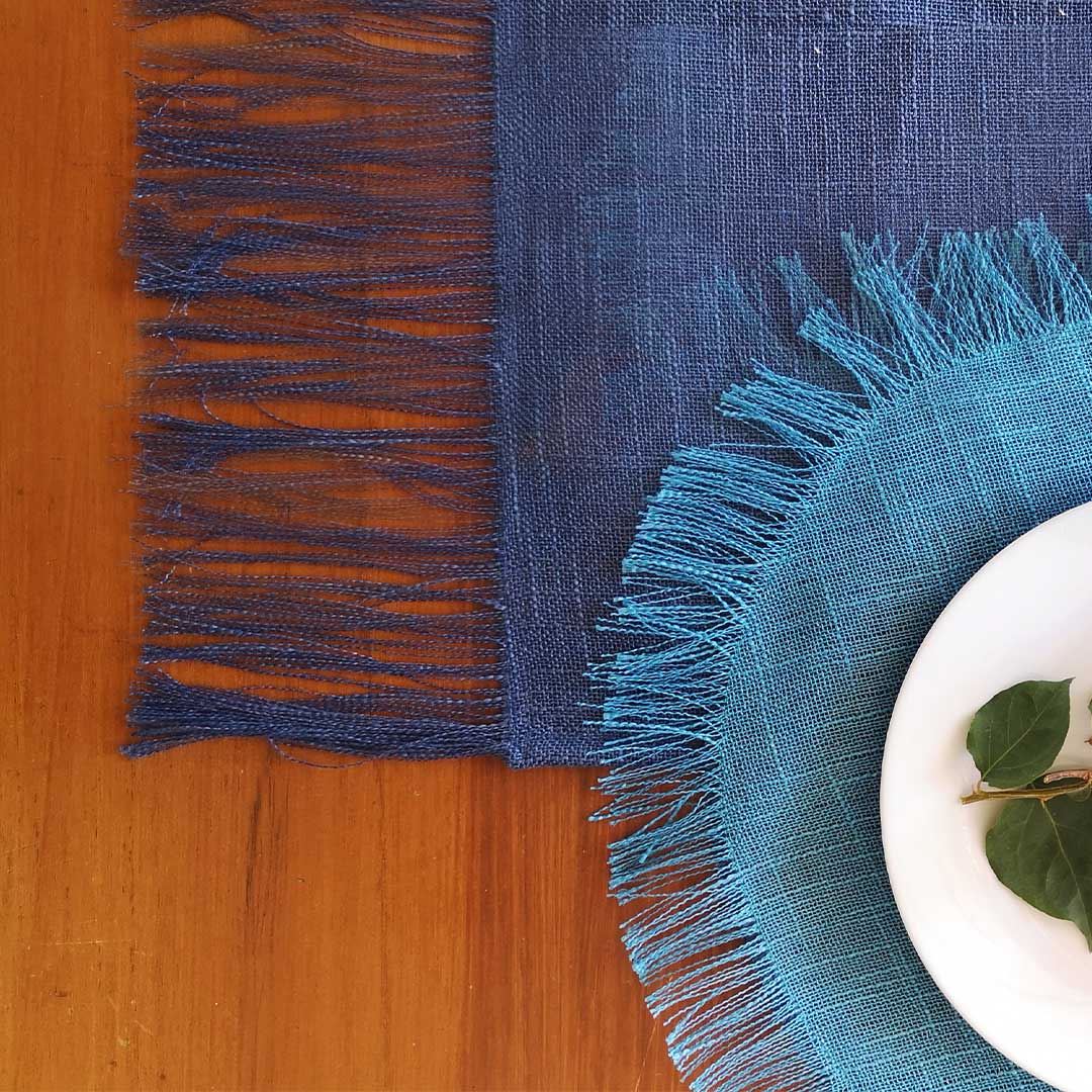 Blue Table Runner