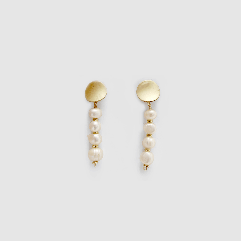 Pearls Long Earrings