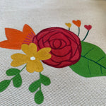 Corsage Collection, Handpainted Cotton Placemats