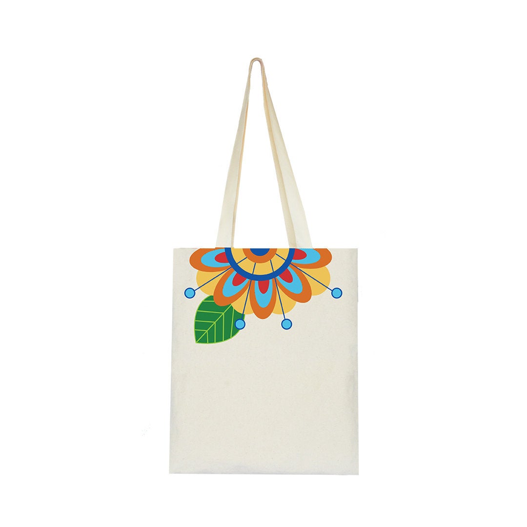 Floral Collection, Handpainted Tote Bag