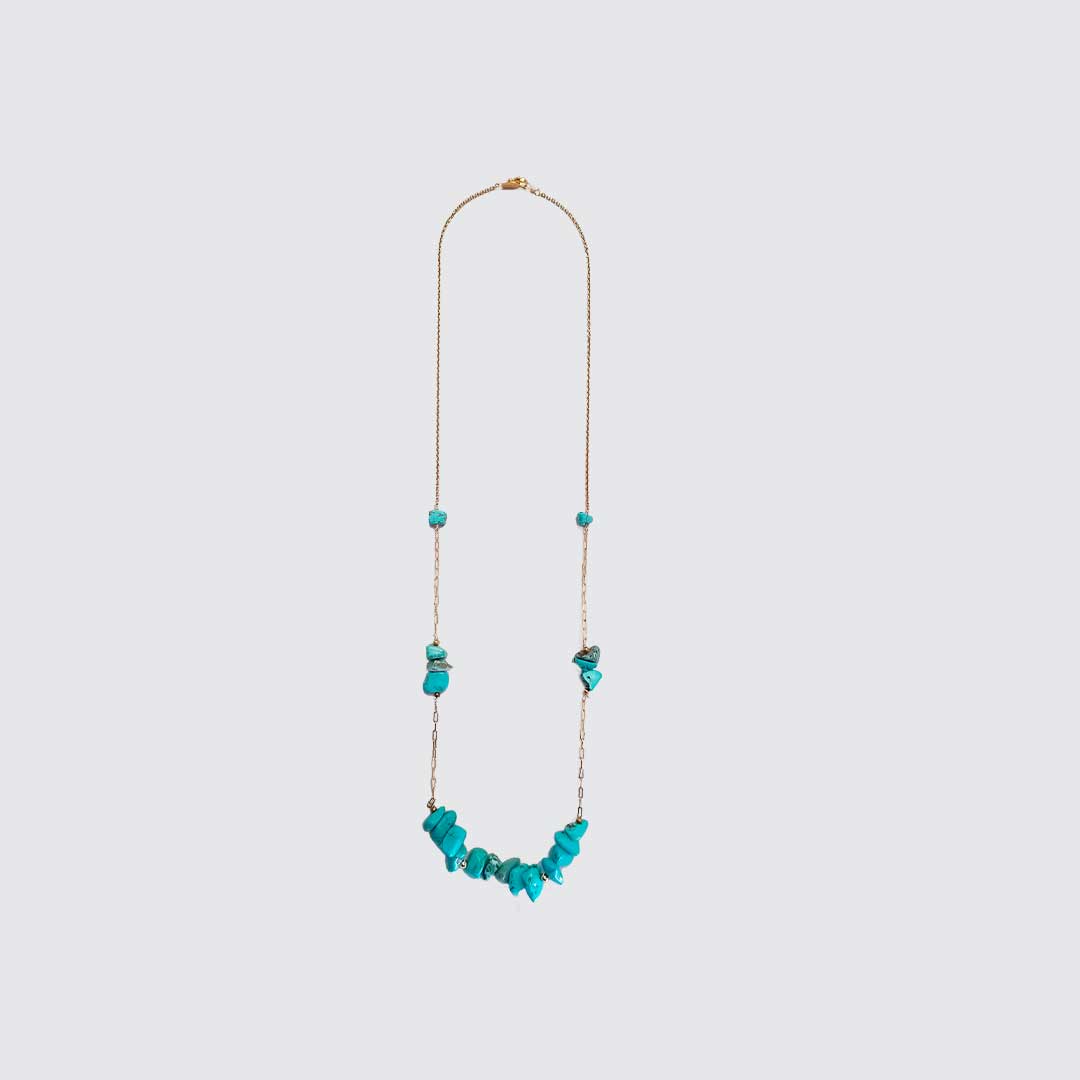 Turquoise Long Necklace