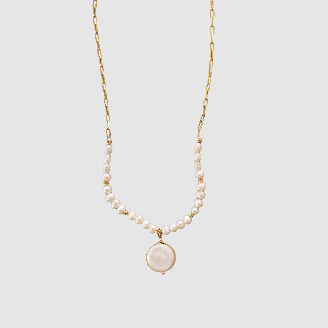Pearls with Pendant Short Necklace