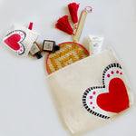 Happy Heart Collection, Handpainted Travel Bag